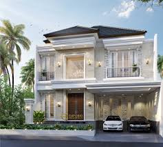 Model teras rumah surabaya : Mr Haidar Private House Design Surabaya Modern House Facades House Outside Design Architectural House Plans