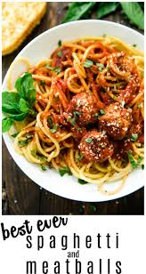 The Best Ever Spaghetti And Meatballs Recipe Recipe Spagetti And Meatball Recipe Spaghetti And Meatballs Italian Recipes