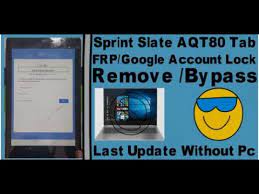 Lg recently introduced its secretive knock code display unlocking method, but there are numerous other ingenious ways to get your phone out of its slumber, and start using it. Sprint Slate Aqt80 Tab Frp Google Account Lock Remove Bypass Last Update Without Pc Youtube