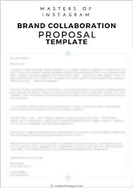 Instagram Email Outreach Template Proposal Templates Templates Email Templates