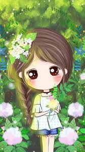 Art Girl Colorful And Cute Baby Image Anime Art Girl Cute Girl Wallpaper Anime Chibi