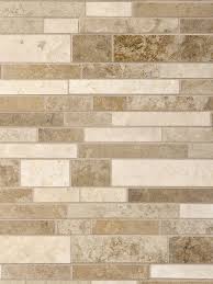 Varied colors on the tiles, all in the beige/brown family, combined with the darker emperador squares makes for a great looking product. Travertine Subway Mix Backsplash Tile Ivory Beige Brown Tile Backsplash Natural Stone Backsplash Backsplash Tile Design