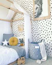 Kid S Bedroom Inspiration Spotted Wallpaper Kids Bedroom Inspiration Childrens Bedrooms Kids Interior