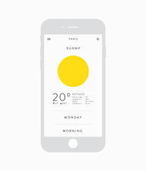 Minimalist Clean And Simple Weather App For More Creative Inspiration Visit Www Designisyay Com Interactive Design App Design Mobile App Design