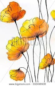 What you see is what you get! Watercolor Painting Impressionism Style Textured Painting Floral Still Life Color Painting Floral Pattern Painting Abstract Flowers Illustration Poster Id 332498938