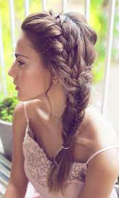 Her Sunday S Best Hot Day Hair Inspo The Braid Hair Styles Side Braid Hairstyles Pretty Hairstyles