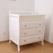 Wooden Baby Change Table With 3 Drawers In White Buy Changing Tables Baby Changing Tables Changing Table With Drawers Drawers For Sale