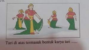 Seni musik adalah suatu hasil karya seni bunyi dalam bentuk lagu atau. 10 Tari Di Atas Termasuk Bentuk Karya Tari Brainly Co Id