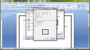 Membuat Page Border Tidak Terpotong Microsoft Word Youtube