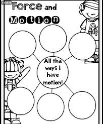 Force And Motion Force And Motion Kindergarten Science First Grade Science