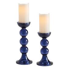 Save 20% with code 20madebyyou. Blue Glass Pillar Candle Holders Pier 1 Glass Pillar Candle Glass Pillar Candle Holders Candle Holders