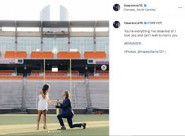 Clemson university | pursuing him at all costs. Trevor Lawrence Engaged Using Home Field Advantage Texastakes