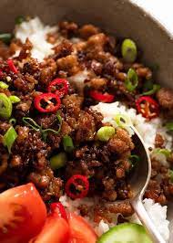 Vietnamese Caramelised Pork Bowls Recipe Ground Pork Recipes Pork Mince Recipes Pork Recipes