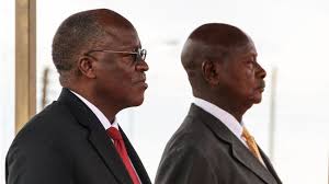 Tanzania president john magufuli is dead. Uganda And Tanzania Sign 3 5bn Oil Pipeline Deal Bbc News