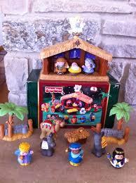 Christmas Story Nativity Play Set By Fisher Price With Box For Little People A Christmas Story Little People Fisher Price