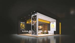 Smart Fit Abf On Behance Exhibition Booth Design Booth Design Home Bar Designs