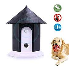 Hoomdirect Anti Barking Device Outdoor Ultrasonic Bark Control Sonic Bark Deterrents Waterproof Dog Bark Controller In Bi Dog Barking Outdoor Dog Bird Houses