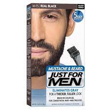 Same as how you would dye a females hair, its just hair. Amazon Com Just For Men Color Gel Mustache Beard M 55 Real Black 1 Each Chemical Hair Dyes Beauty