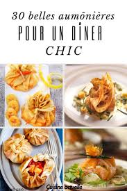 30 belles aumonieres pour un diner chic repas mariage plat menu diner diner