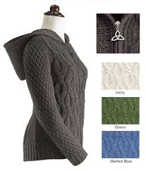 This cable knit hoodie features an intricate cable pattern in a downwards direction resulting in a flattering and slimming effect. Knitwear Women S Cable Knit Hoodie Sweater Knit Hoodie Fashion Knithoodie Nice Www 2dayslook Com Cable Knit Sweater Womens Knitwear Women Knitwear