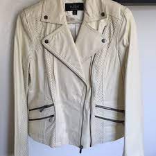 White Leather Moto Jacket Leather Jacket White Leather Jacket Jackets