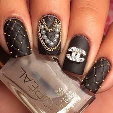 More images for black chanel acrylic nails » 15 Chanel Nail Designs To Flaunt Love For Brands Naildesigncode