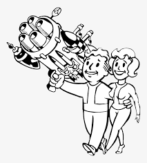 100 pages of line drawings to distract you from the harsh realities of the commonwealth. Hd Wallpapers Fallout 4 Coloring Sheets Wallpaper Desktop Vault Boy Free Transparent Png Download Pngkey