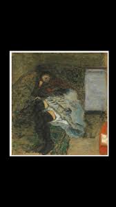 Utrillo nu assis sur un divan. Pierre Bonnard Marthe Bonnard Sur Un Divan C 1900 Oil On Card 44 5 X 40 6 Cm Schilder 19e Eeuw
