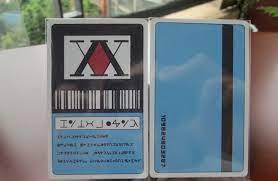 Hunter X Hunter License Card Freecss Gon Freecss Japan Anime Free Shipping Ebay In 2021 Hunter X Hunter Anime Crafts Anime