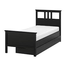 Ikea hemnes bett hochbett, unser familienbett schnell und einach aus zwei ikea betten. Hemnes Bettgestell Mit 2 Kasten Schwarzbraun Lonset Ikea Deutschland