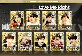 Now that baekhyun seems to have . Fanmade Exo Love Me Right R Superstarsmtown