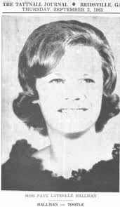 Faye Hallman Tootle (1946-2007)