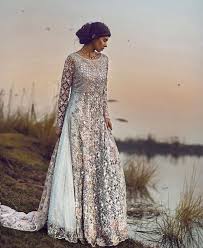 Pakistani Bridal Dress Silver Blue Simple Elegant Beautiful Embroidery Work Pakistani Bridal Dresses Indian Wedding Dress Pakistani Bridal Wear