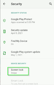 Many sites say to just click: Changing Or Disabling Swipe To Unlock On Android Lock Screen