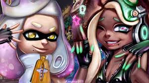 See over 1,107 marina (splatoon) images on danbooru. Splatoon 2 Ios Wallpaper Splatoon 2 Marina Fanart 1920x1080 Wallpaper Teahub Io