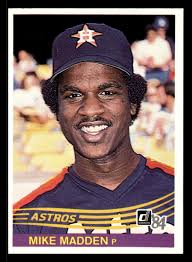 Mike Madden 1984 Donruss #161 Houston Astros