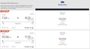 Delta Raises Business Class Award Costs To Europe One Mile