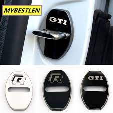 ajuste para vw volkswagen golf 7 mk6 gti mk5 jetta polo tiguan accesorios sticker car styling puerta de acero volkswagen golf volkswagen golf 7 polo volkswagen
