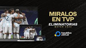 La televisión pública argentina (canal 7) fue el primer canal argentino inaugurado en octubre de 1951. Eliminatorias Mundial Qatar 2022