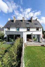 Les Deux Font La Paire Briand Renault Architectes Extention Maison Extension Maison Architecture Extension