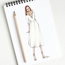 Kreasi, inspirasi dan ide desain baju. Kumpulan Contoh Gambar Sketsa Desain Baju Gaun Informasi Masa Kini
