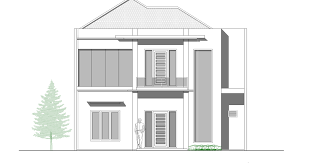 Contoh Gambar Kerja Lengkap Rumah 2 Lantai Mewah Di Yogyakarta Rumah Minimalis Desain Rumah Rumah