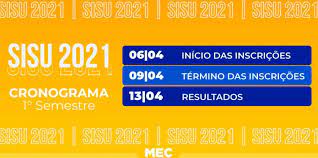 O sisu é uma grande oportunidade para um aluno consiga ingressar na universidade pública. Datas Sisu 2021 Veja Quando Comecao As Inscricoes Cronograma