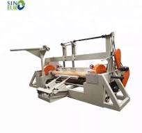 face veneer peeling machine - veneer rotary cutting machine