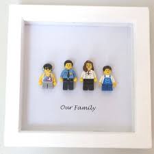 Lego Personalised Family Portrait Frame Scrabble Art Lego Scrabble Crafts
