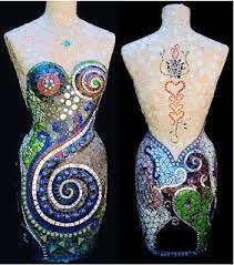 Single piece 1 sq ft ea. Mannequin Mosaic Mosaic Art Mosaic Artwork Mosaic Crafts