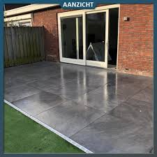 Tuintegel Castelvetro Slate Antracite 100x100x2 Cm Nu 49 95 P M Natuursteenvoordelig Nl