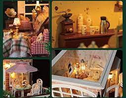 Shop Rylai 3d Puzzles Miniature Diy Dollhouse At Artsy Sister In 2021 Diy Dollhouse Dollhouse Kits Dollhouse Miniatures Diy
