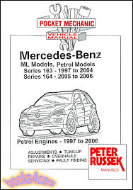 Following the manufacturer guidelines specific to your vehicle helps give the peace of mind that you're running at peak performance, extending the life of your vehicle, and preventing. Mercedes Ml Manual Del Taller Servicio De Reparacion Libro 163 164 Ml320 Ml500 Ml400 350 97 06 Ebay