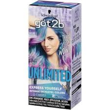 Got2b Unlimited Semi Permanent Hair Color 111 Aqua Collection In 2020 Permanent Hair Color Semi Permanent Hair Color Hair Color Pastel